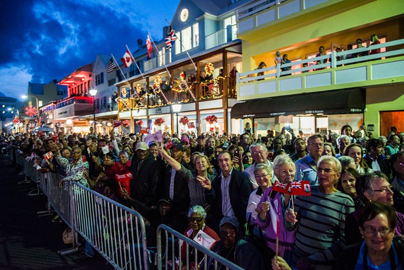 04/12/2014, Bermuda (BER), Arrival of the America's Cup Trophy in the island