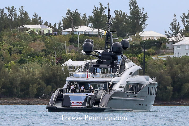OKTO Super Yacht Forever Bermuda, May 1 2016 (1)