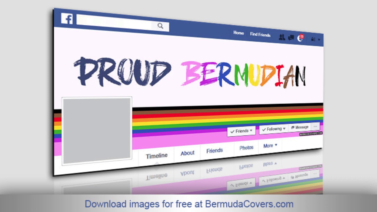 Bermuda Pride LBGTQ Facebook Covers