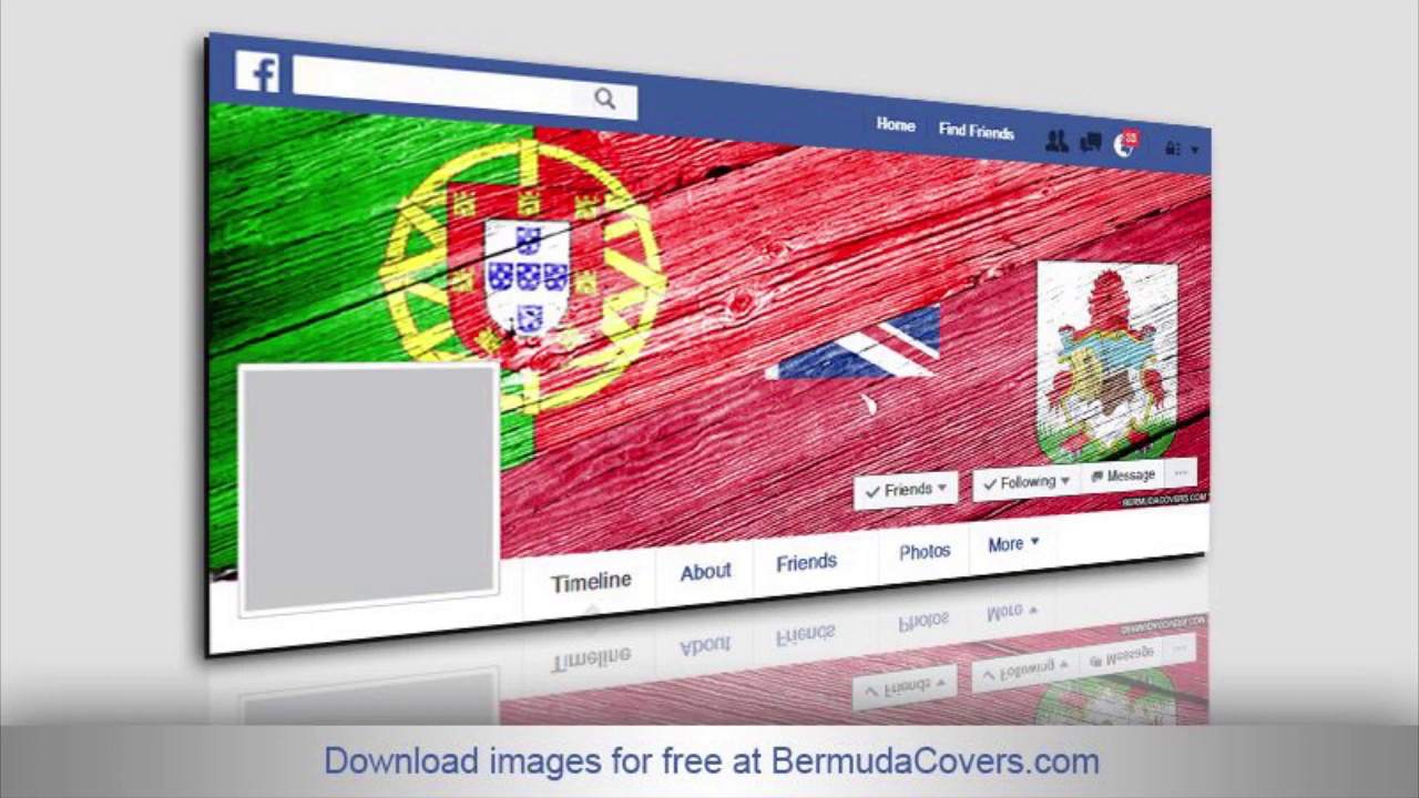 Portuguese Bermudian Pride Facebook Covers & Phone Wallpapers