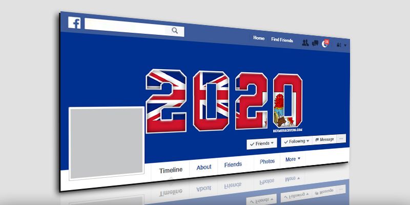 Bermuda Themed 2020 New Year Social Media Covers