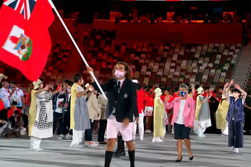 Photos Bermuda At Olympic Opening Ceremony Forever Bermuda