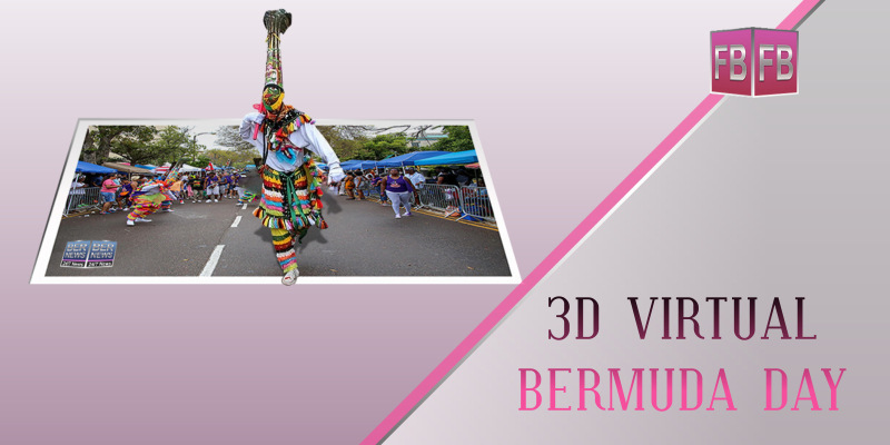 Photos: 3D Virtual Pop-Up Bermuda Day Images