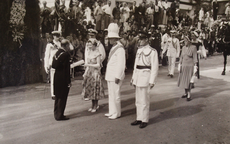 queen's visit to bermuda 1953