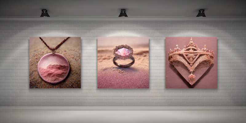 Virtual Art Photo Gallery | Bermuda Pink Sand Jewelry