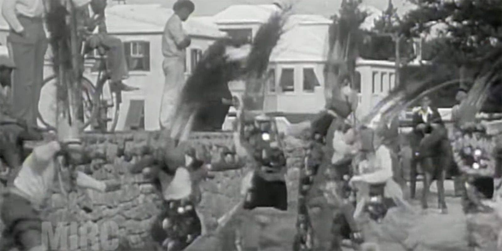 Historical Video: Bermuda Gombeys In 1934