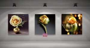 Virtual Art Photo Gallery | Bermuda Onion Roses