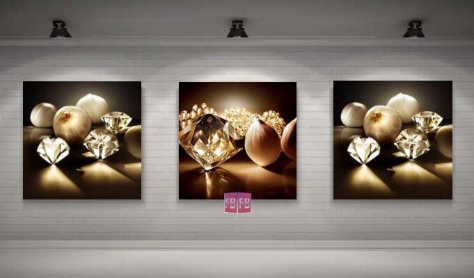 Virtual Art Photo Gallery | Onion Inspired Jewels