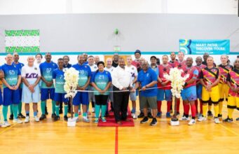 Photos: Curly’s Walking Football League Launch