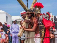 Photos: Walk To Calvary Reenactment
