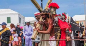 Photos: Walk To Calvary Reenactment