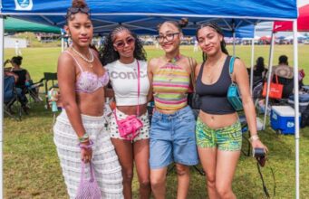 Photos: Stylish Spectators Enjoy Eastern County Cricket Game