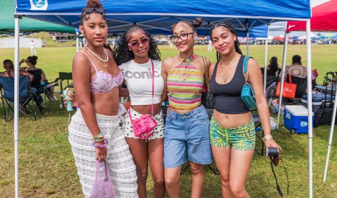 Photos: Stylish Spectators Enjoy Eastern County Cricket Game