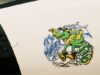 Michael Frith’s Kermit The Frog Artwork Flies Into The Storm
