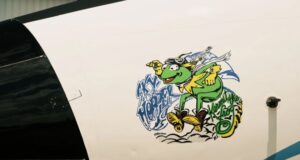 Michael Frith’s Kermit The Frog Artwork Flies Into The Storm