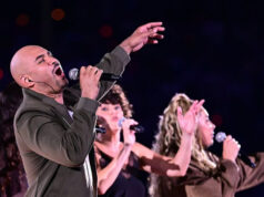 Nicholas Christopher Performs At Giants–Cowboys NFL Game